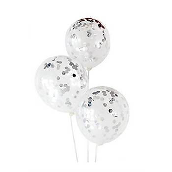 Gm Konfetili effaf Balon - 10 Adet