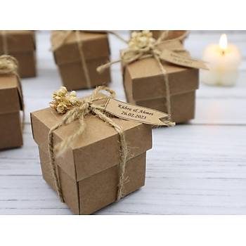 Kraft Kutu Nikah ekeri - Sz Nian Nikah Hediyelik