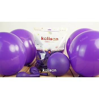 Kalisan Mor Dekorasyon Balonu 12 inc  30 cm 100 Adet