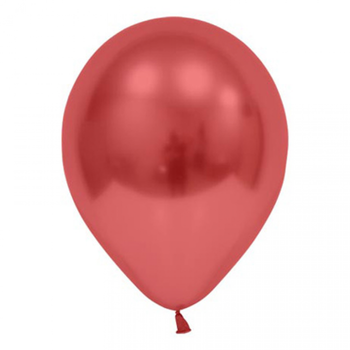Kalisan Kırmızı Krom Balon 18 inç - 5 Adet
