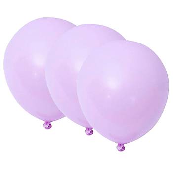 Lila Makaron Balon - 50 Adet