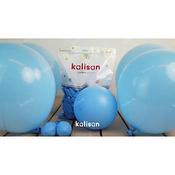 Kalisan Mavi Dekorasyon Balonu 5 inc  100 Adet