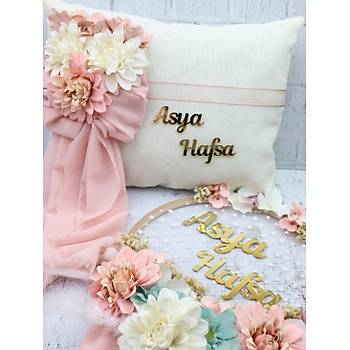 Kasnak Bebek Kap Ss ve Yastk Takm