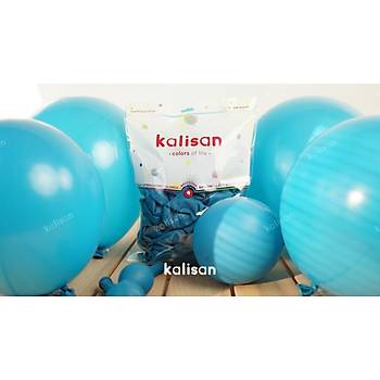 Kalisan Turkuaz Dekorasyon Balonu 12 inc  30 cm 100 Adet