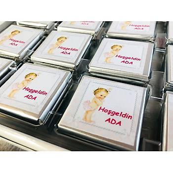 sim Baskl Gm Kutu Bebek ikolatas - 48 Adet ikolata