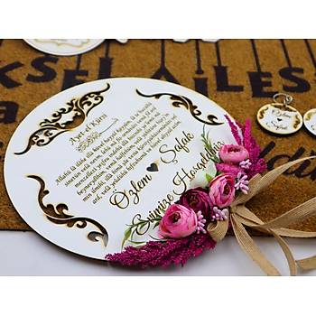 Ev Kap� S�s� Paspas ve Anahtarl�k Tak�m�