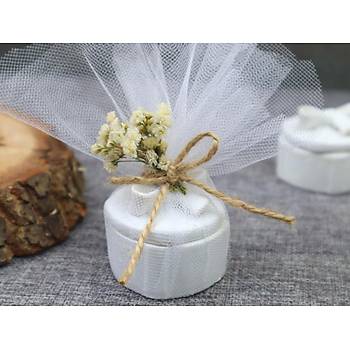 Sz Nian Kna Bebek Hediyelik Fiyonklu Kutu Nikah ekeri
