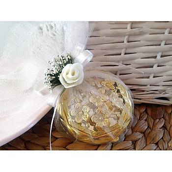 Yuvarlak Kapakl Ayna Nikah ekeri