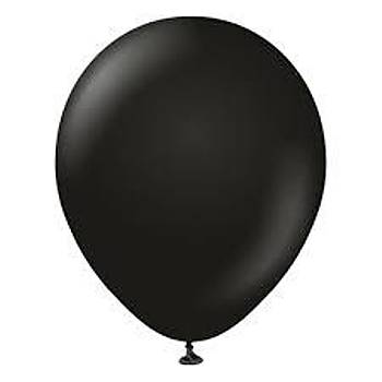 Kalisan Siyah Dekorasyon Balonu 18 inc   5 Adet