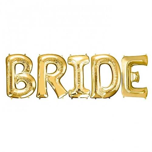 Gold Bride Folyo Balon Seti 40