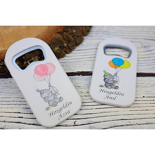 Aacak Magnet Bebek ekeri 10 cm - Bebek Doum Gn Hediyelik