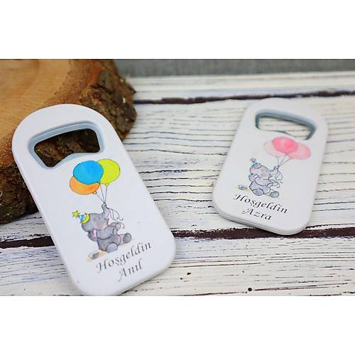 Aacak Magnet Bebek ekeri 10 cm - Bebek Doum Gn Hediyelik