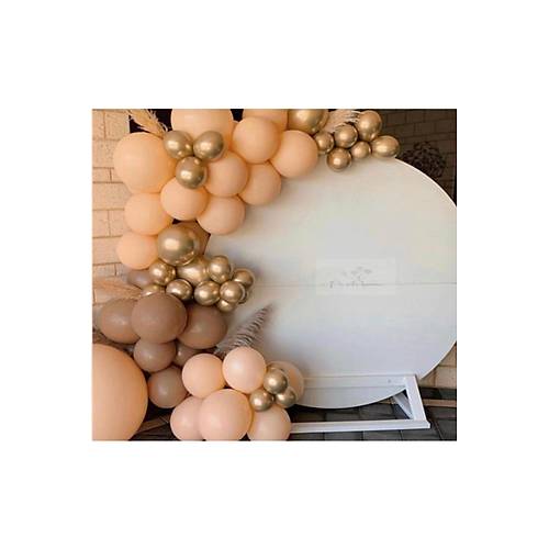 Stl Kahve l Kumu Krom Gold Balon Zinciri Seti 100 Ad Balon Ve Zincir