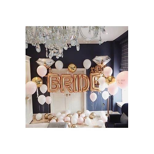 Tek Tal Lks Folyo Bride Balon Seti