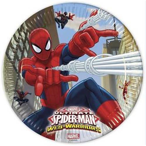 Spiderman Lisansl Karton Tabak 8'li