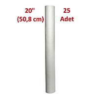 5 Mikron 25 Adet 20 inch Su Filtresi Sediment Filtre Tortu Filtre Su Ar�tma