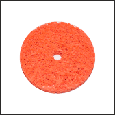 Boya Kazıyıcı Pas Sökücü Yüzey Temizleyici Disk Turuncu Max. Devir 8000rpm 13X10X1,5cm Mec