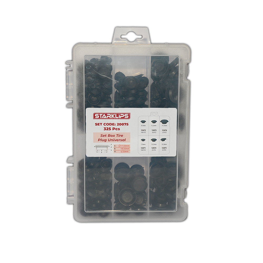 Set Kutu Lastik Tapa Universal 325 Parça