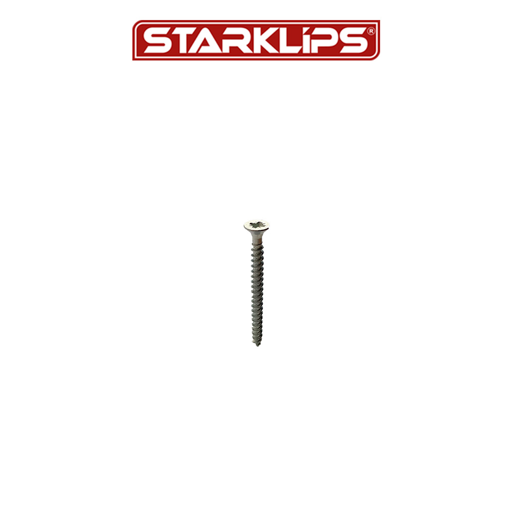 Vida Sunta Yıldız Havşa Başlı Beyaz 4x45mm 25 Adet