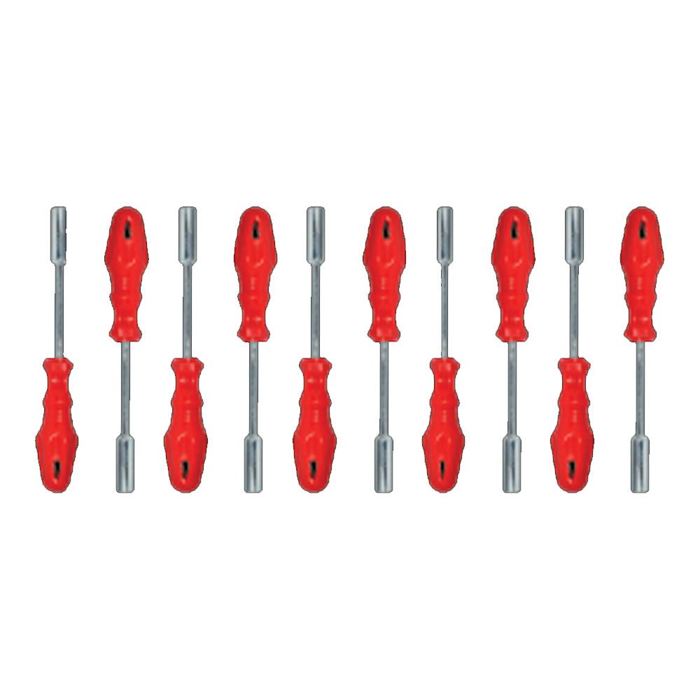Set Tornavida Lokma 10 parca plastık kutulu 1\4 -6-7-8-9-10-11-12-13-14