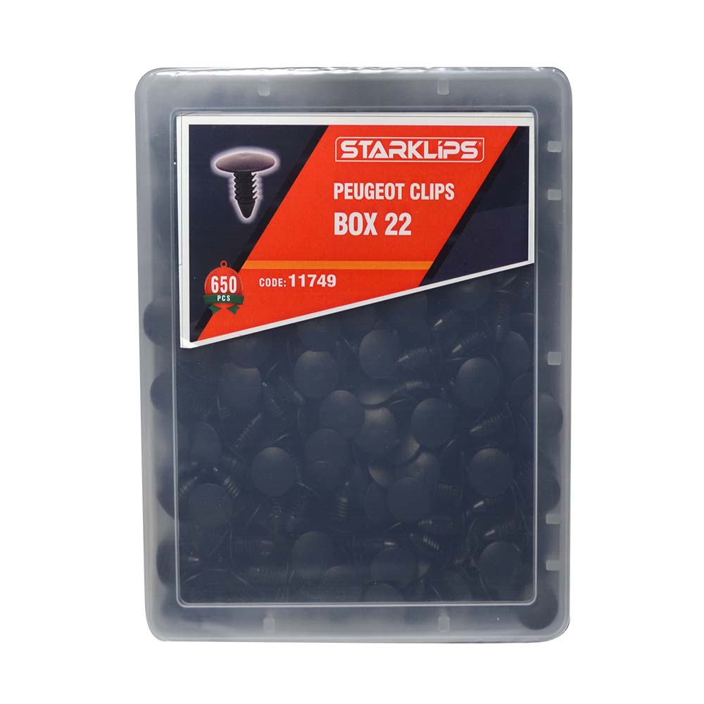 Set Klips 650 Parça 7518 Co Peugeot Kutu 22