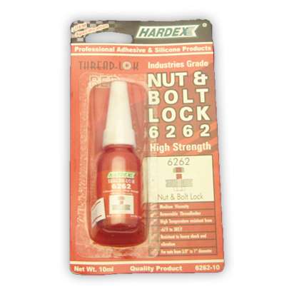 Civata Sabitleyici Kırmızı Yüksek Kuvvet 10Ml Hardex 6262