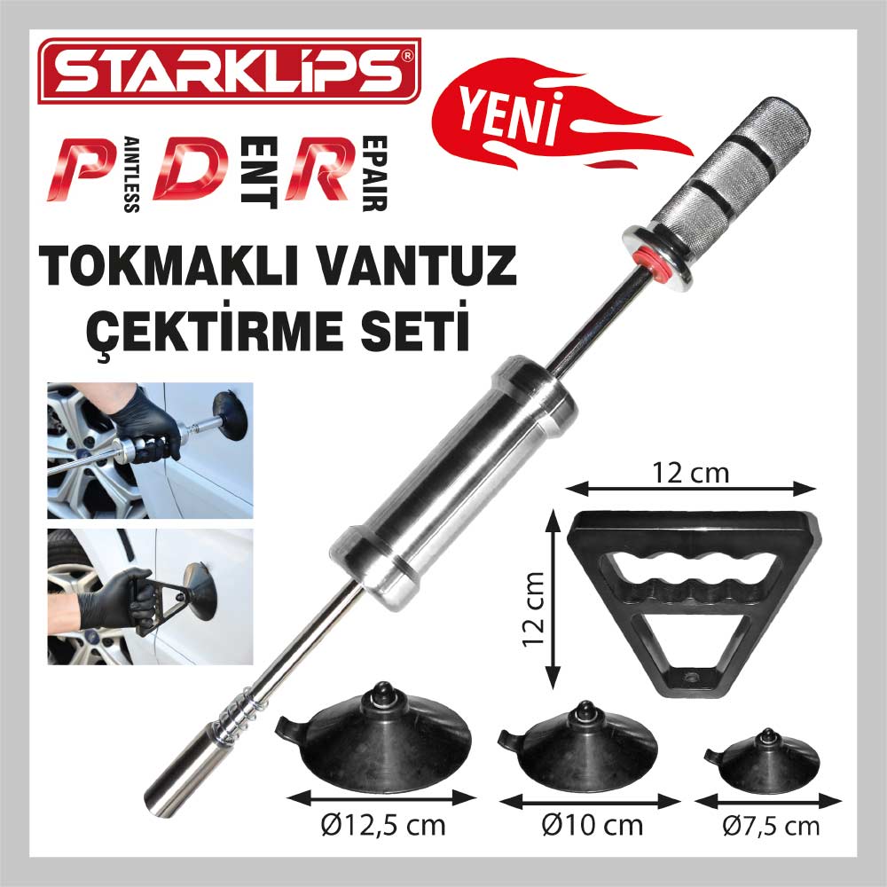 Vantuz Seti Tokmaklı 1 Ad Tokmak 1 Ad Sap 3 Ad Vantuz