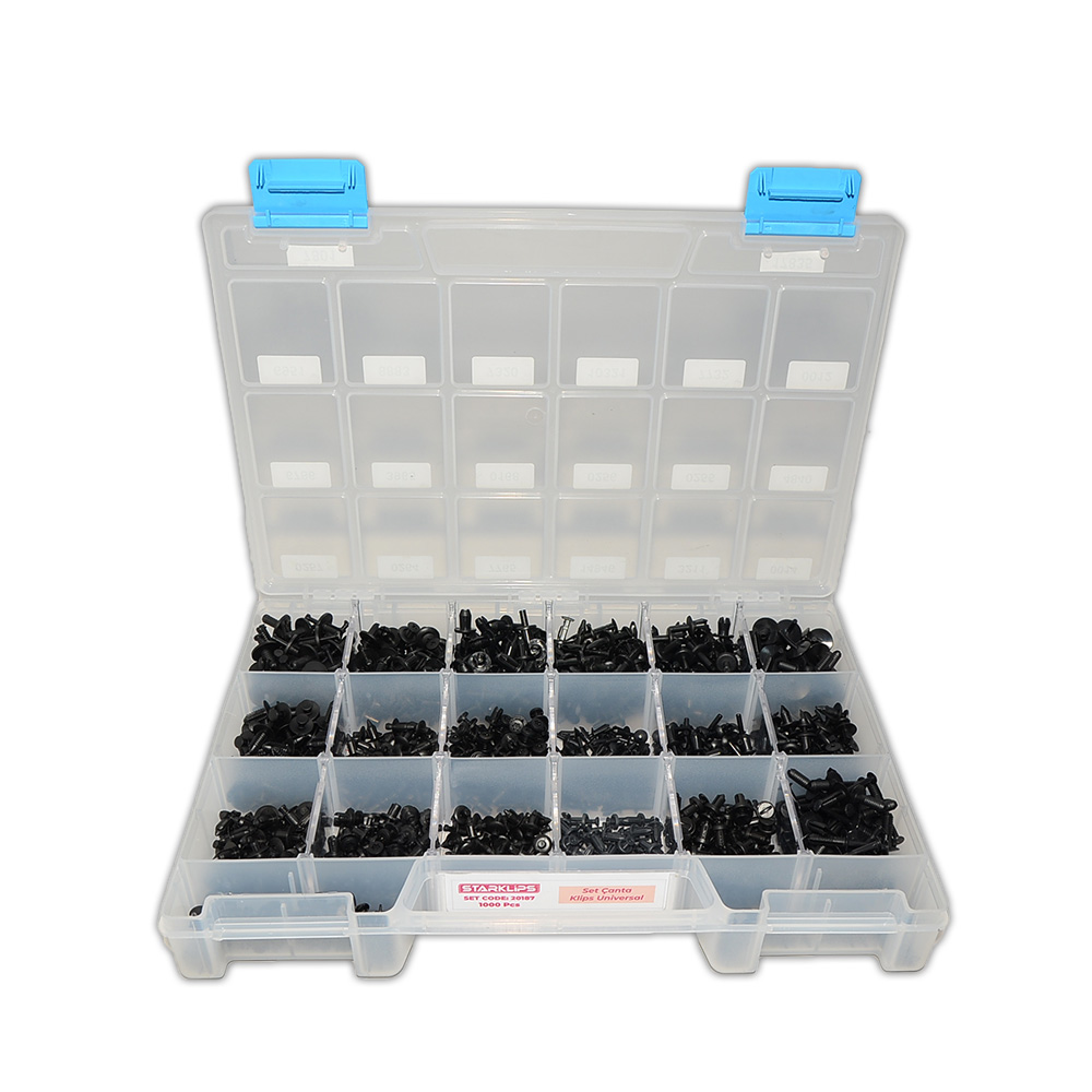 Audi Universal Klips Set Çantası 720 Parça