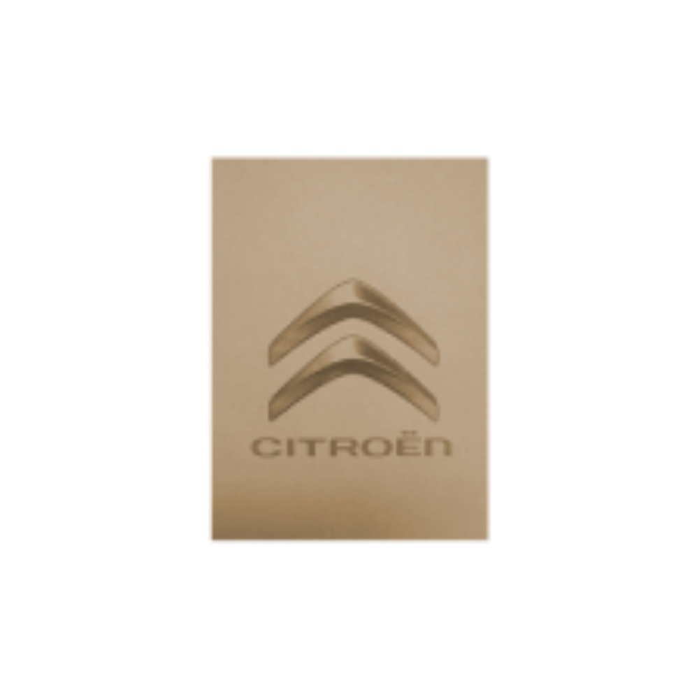 Paspas Kraft Kahverengi 500 Adet ( Kesik ) Citroen
