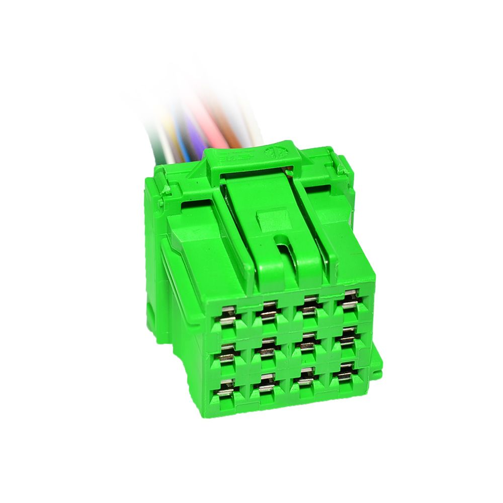 Soket 12 Kablo Jpt 12 Li Dişi Connector (Yeşil) Mercedes Kamyon Otobüs