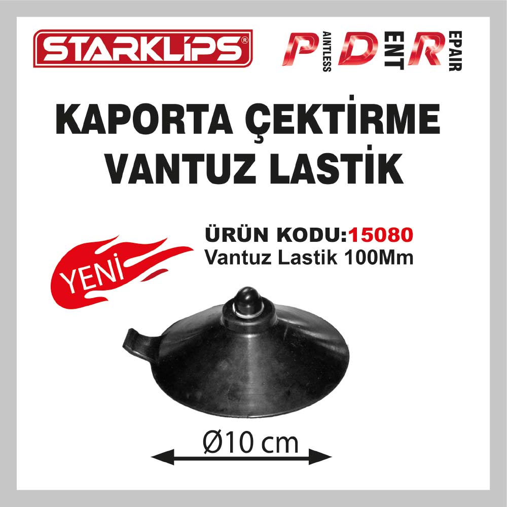 Lastik Vantuz 100mm Pdr