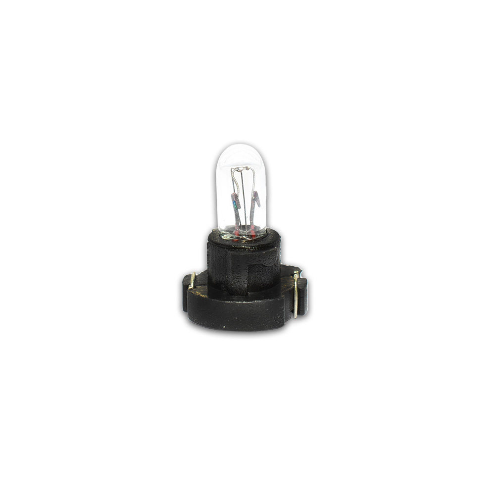 Ampul Gösterge T3 12V 0,84W Duylu Siyah Wolfram 5 Adet
