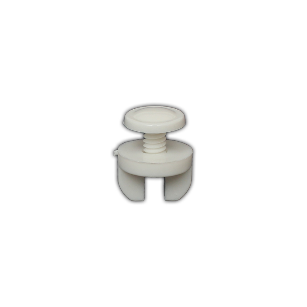 Kelebek Klips Stand İçin Beyaz 12Mm 25 Adet