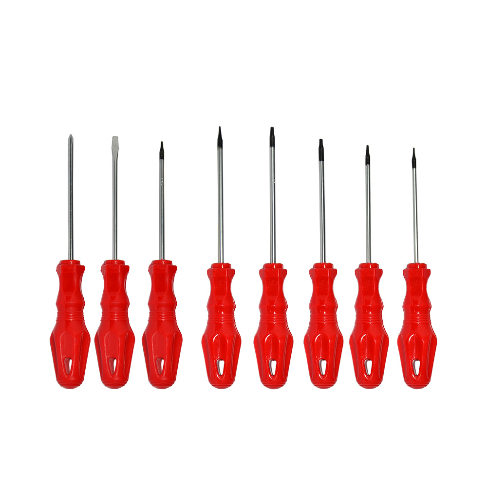 Set Elektronikçi Tornavida T4-T5-T6-T7-T8-T10 3X80 Yıldız 3x80 Düz
