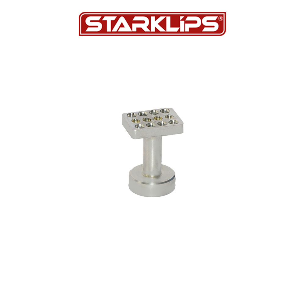 PDR Boyasız Göçük Çektirme Alüminyum Delikli Dikdörtgen Uç 16x12mm 3 Adet