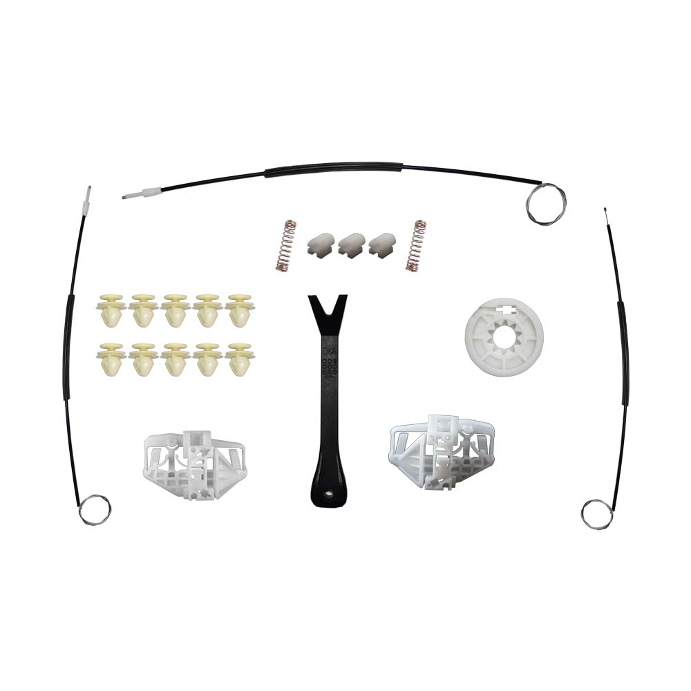 Cam Kriko Seti Sağ Sol Ön Peugeot Partner Citroen Berlingo 2003-2008 0130821763-0130821762
