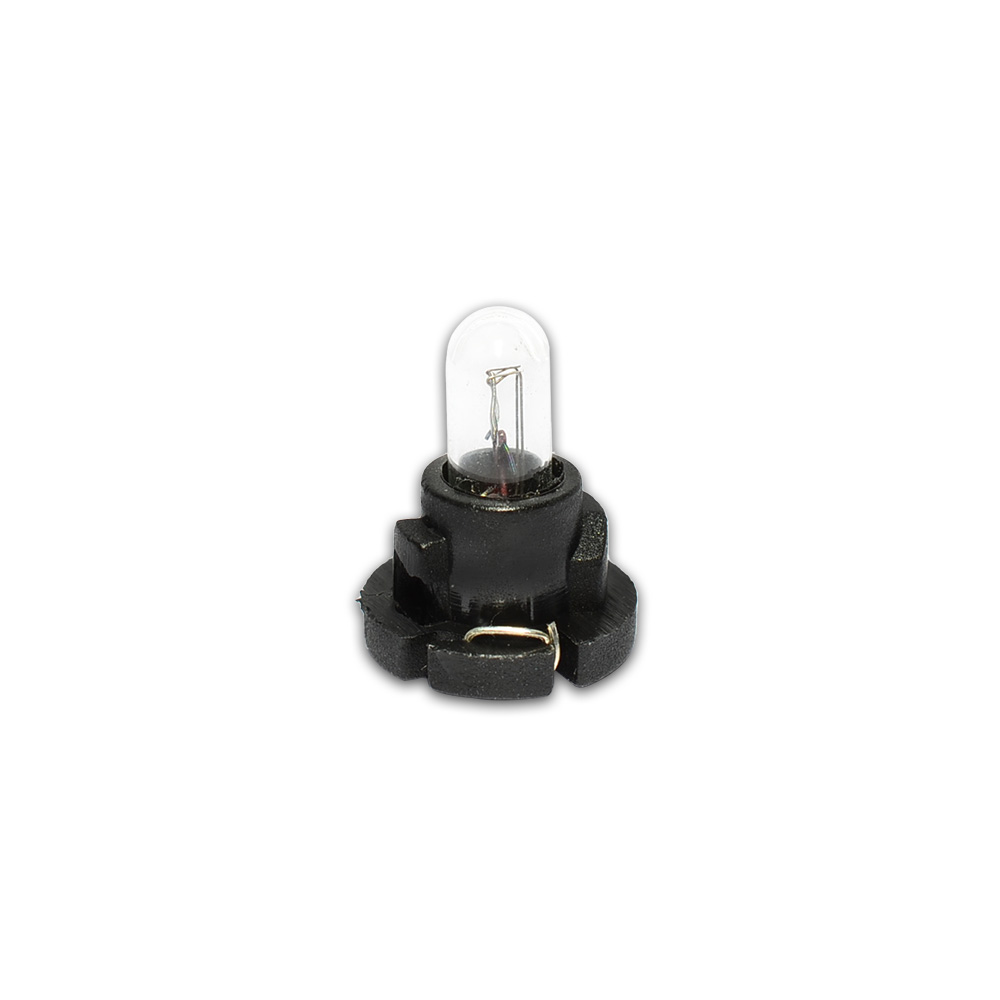 Ampul Gösterge T4 12V 1,2W Duylu Siyah Wolfram 5 Adet