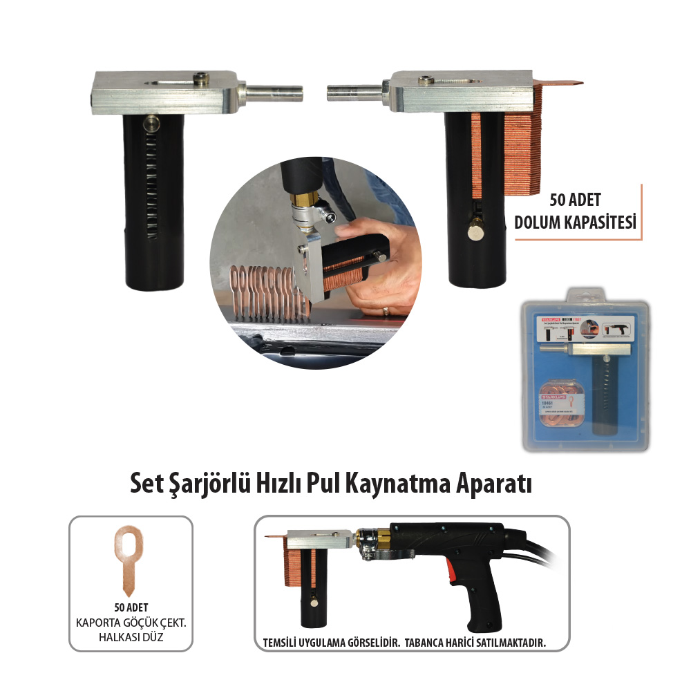 Plastik Kaynak Tampon Tamir Elektirikli Tabanca