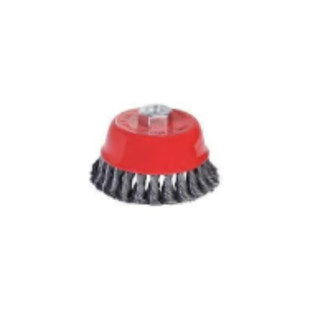 Fırça Tel Vidalı Çanak Burma 75 mm