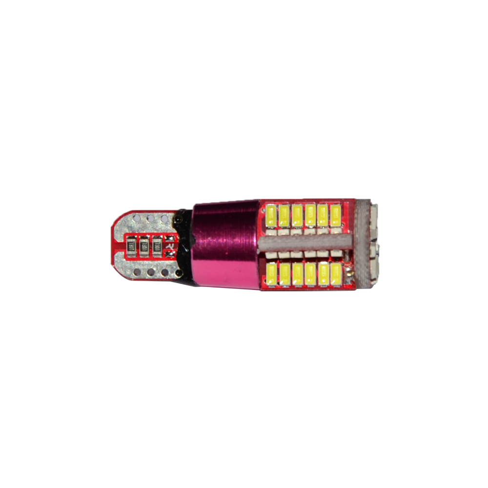 Ampul Dipsiz Led Beyaz 12V-24V T10 57 Led  2 Adet