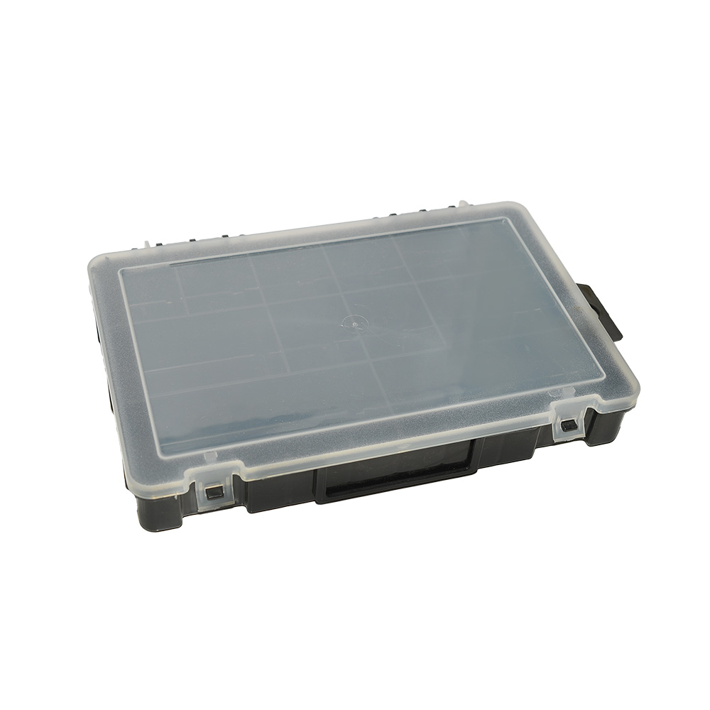 12 Bölmeli Plastik Organizer Çanta  Sabit Gözlü Vida, Takı, Hobi Düzenleyici Kutu