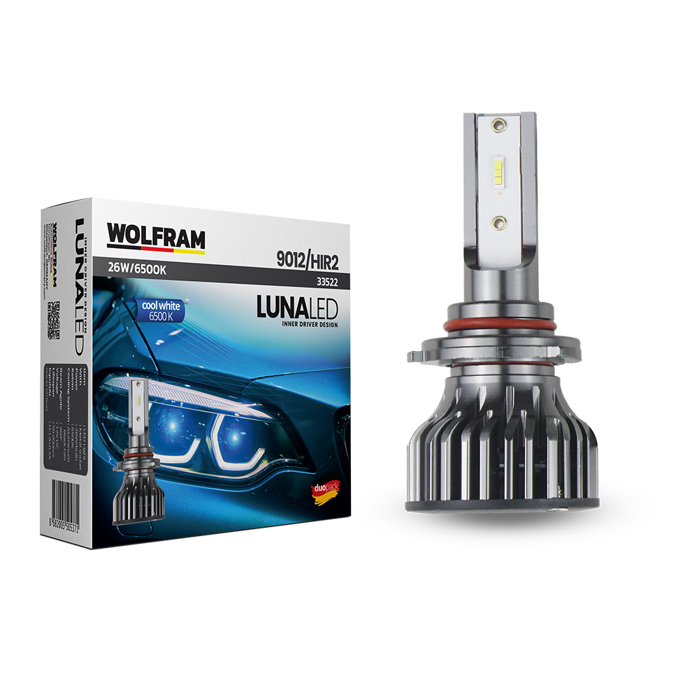 Set Led Xenon HIR2 Cool White Luna Wolfram