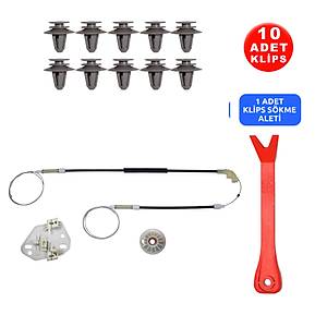 Mercedes Benz Axor 2001-2004 Atego 1998-2004 9737200346 Sol �n Cam Kriko Tamir Seti