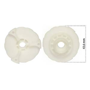 VW Golf 4 Bora Peugeot 406 Sa� ve Sol Cam Kriko Makara Di�lisi 43,6mm 5 Adet