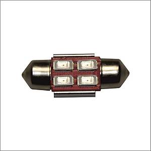 Sofit LED Ampul 4 LED Mavi 12V Dc 31Mm Can Bus 2 Adet