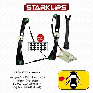 Cam Kriko Kasa K�zakl� Sol �n VW Polo5 2009-2015 (6RA 4837 461)