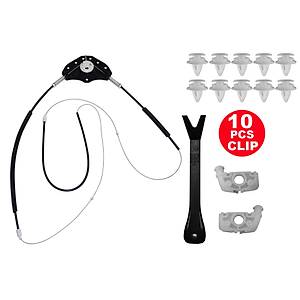 Bmw 3 Serisi E46 (1999-2005) 8196037 Sol �n Cam Kriko Tamir Seti 10 Klips