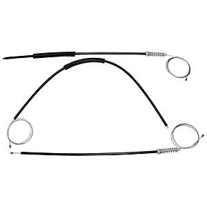 Audi A8 S8 2003-2010 4E837462B-461B Sol ve Sa� �n Cam Kriko Teli 2 Adet