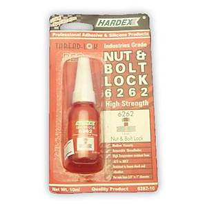 Civata Sabitleyici K�rm�z� Y�ksek Kuvvet 10Ml Hardex 6262