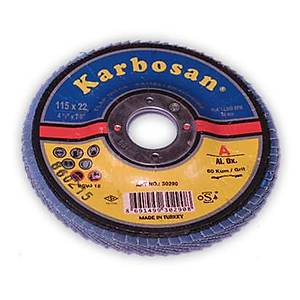 Flap Disk Z�mpara 22X115 P40 Karbosan 2 Adet